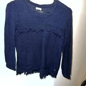 JCrew Crochet Sweater